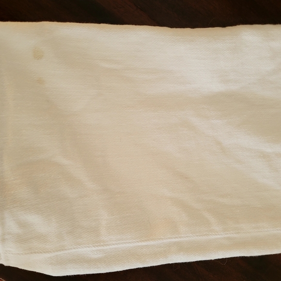 J.Crew Factory white Essential Straight denim jean button fly 28 - Picture 7 of 8